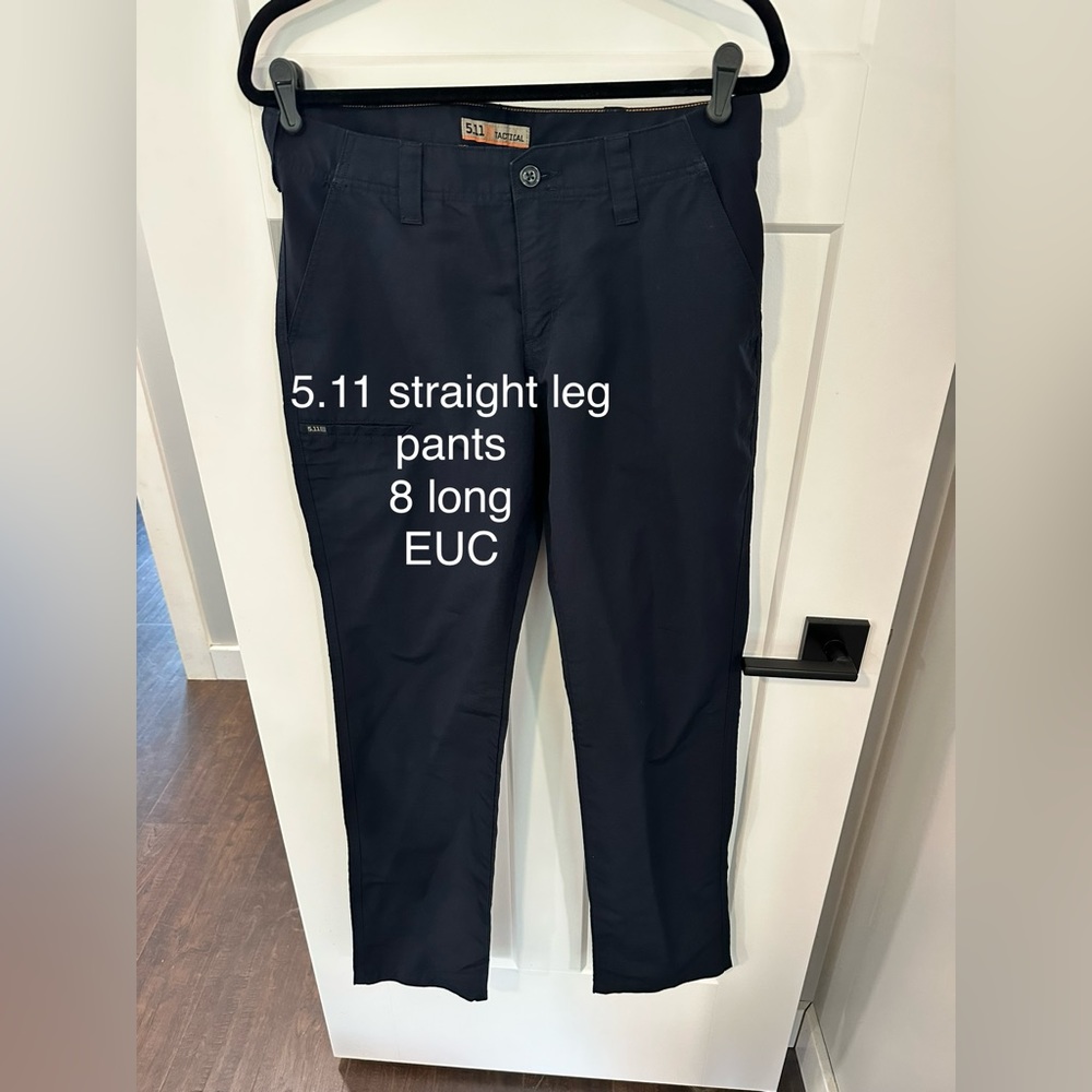5.11 TACTICAL Straight Leg Pant, 8 Long